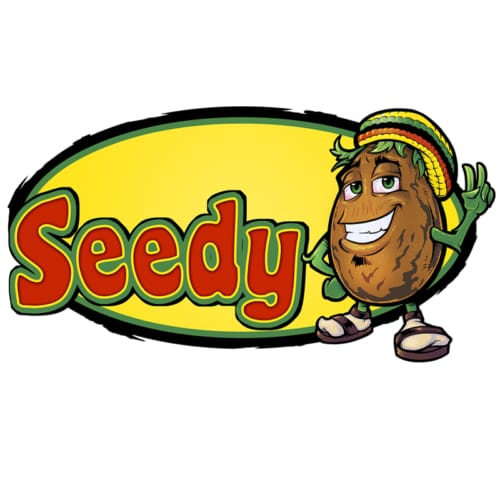 Marijuana seed mascot character