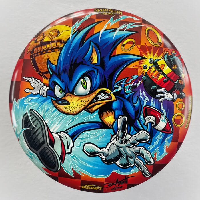 Sonic Tribute SuperColor Discraft Buzzz - Flyland Designs