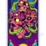 Psychedelic Tiki Gods Vertical Vinyl Banner with Grommets Vertical Vinyl Banner with Grommets artwork by Brian Allen