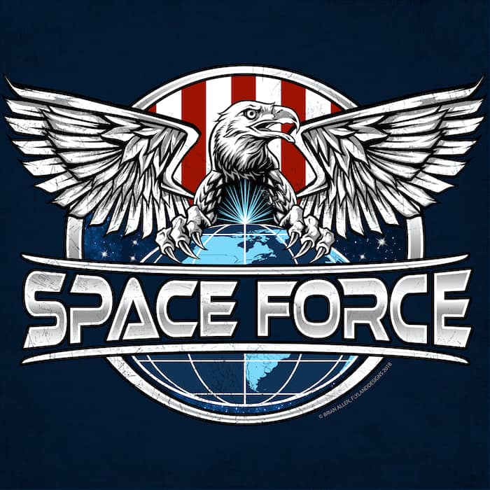 The Great Nation of America is proud to announce the newest branch of the armed forces, Space Force!