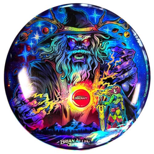 #35 signed and numbered Disc Golf Disc by Brian Allen