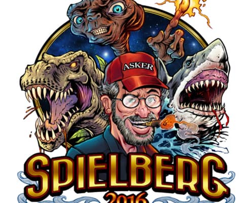 llustration of Spielberg’s fam