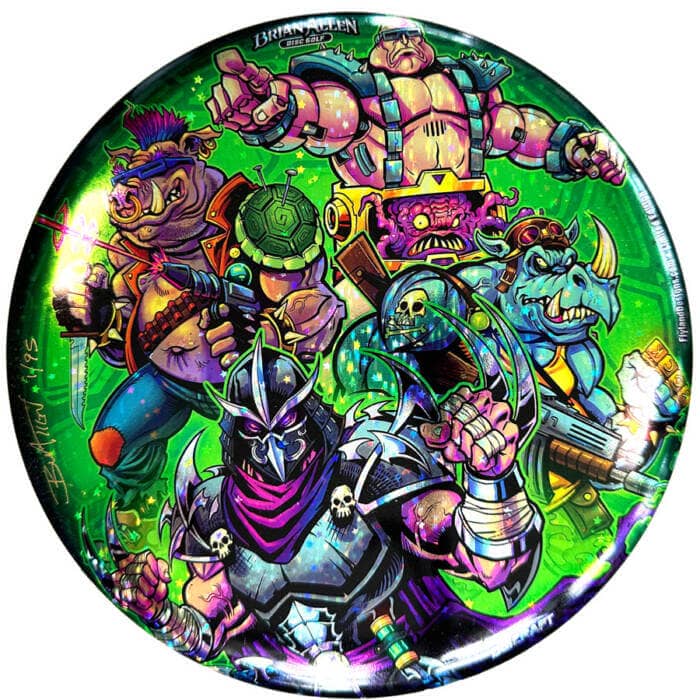 #1 signed and numbered Disc Golf Disc by Brian Allen