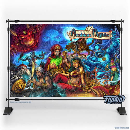 Tales of the Arabian Nights Vinyl Banner - Flyland Designs