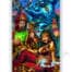 24"x63" Vertical Pinball Banner with artwork by Brian Allen