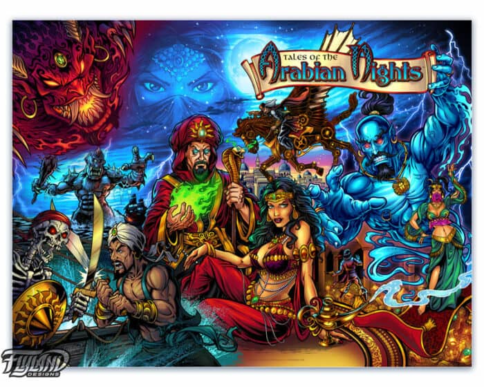 Tales of the Arabian Nights 18" x 24" Art Print