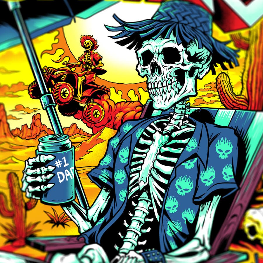 The Offspring Albuquerque NM 2025 STANDARD EDITION Gig Poster