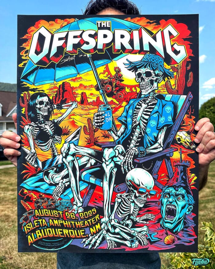 00s デッドストックOFFSPRING 大判ポスター The Offspring Vintage