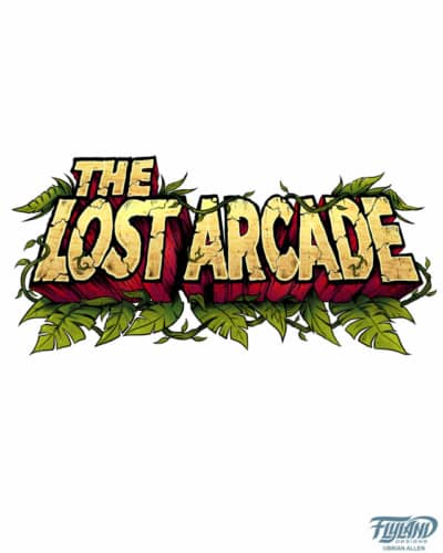 Fun text design I created for The Lost Arcade, a website specializing in retro arcade games