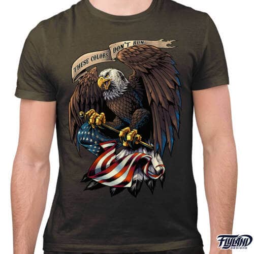 These Colors Don't Run T-Shirt Artwork by Brian Allen