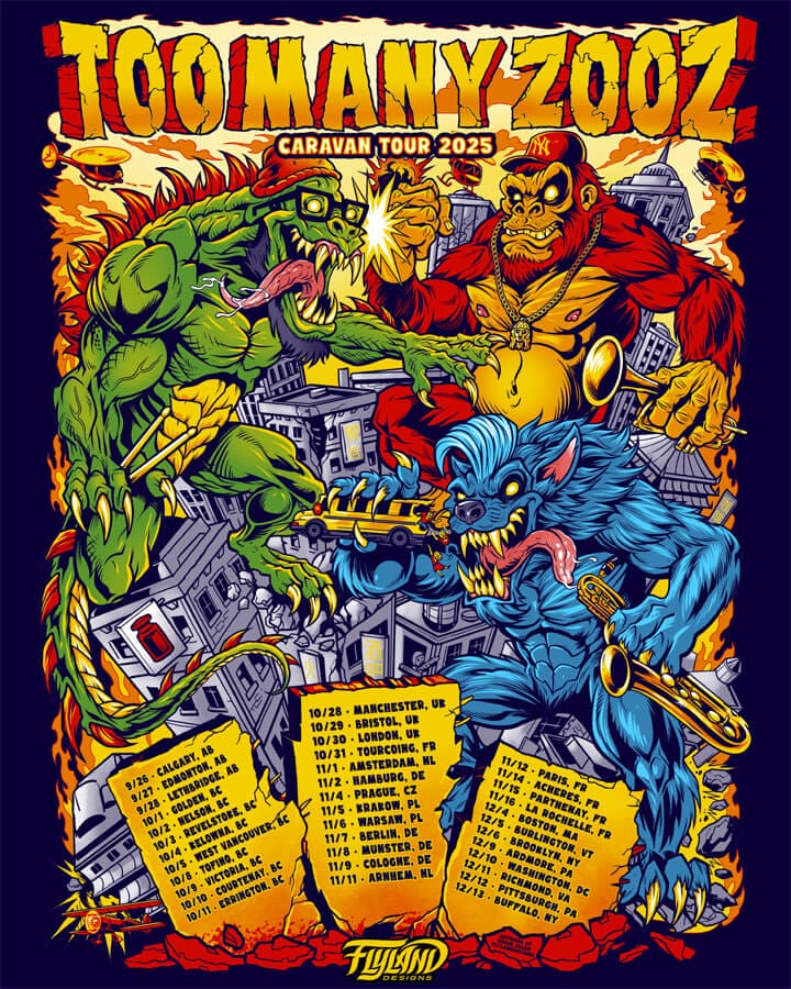 Too Many Zoos Artist Proof - Coming soon - Flyland Designs