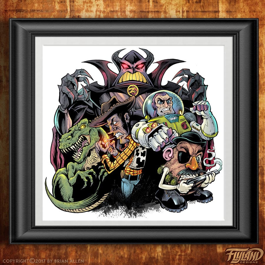 SF・ファンタジー・ホラー PIXAR TOY STORY POSTER FIGURE Toy Story 3 Pixar Disney Tom Hanks Movie Art Print Poster