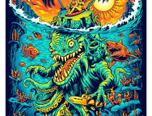 Umphrey’s McGee 2025 Summer Tour Foil Artist Proof