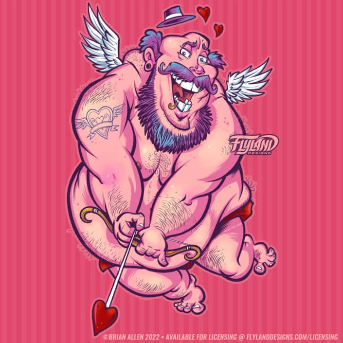 Cupid Man Artwork by freelance i