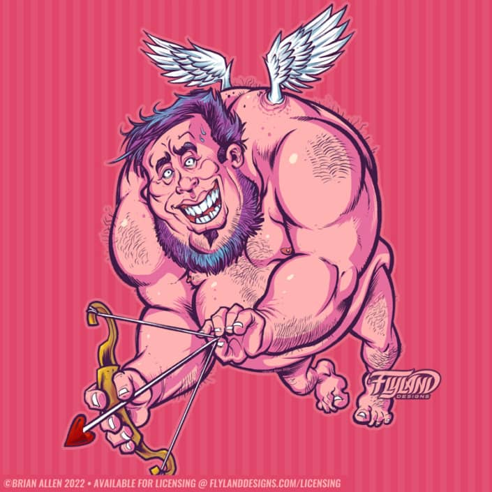 Cupid Man 2 Artwork by freelance