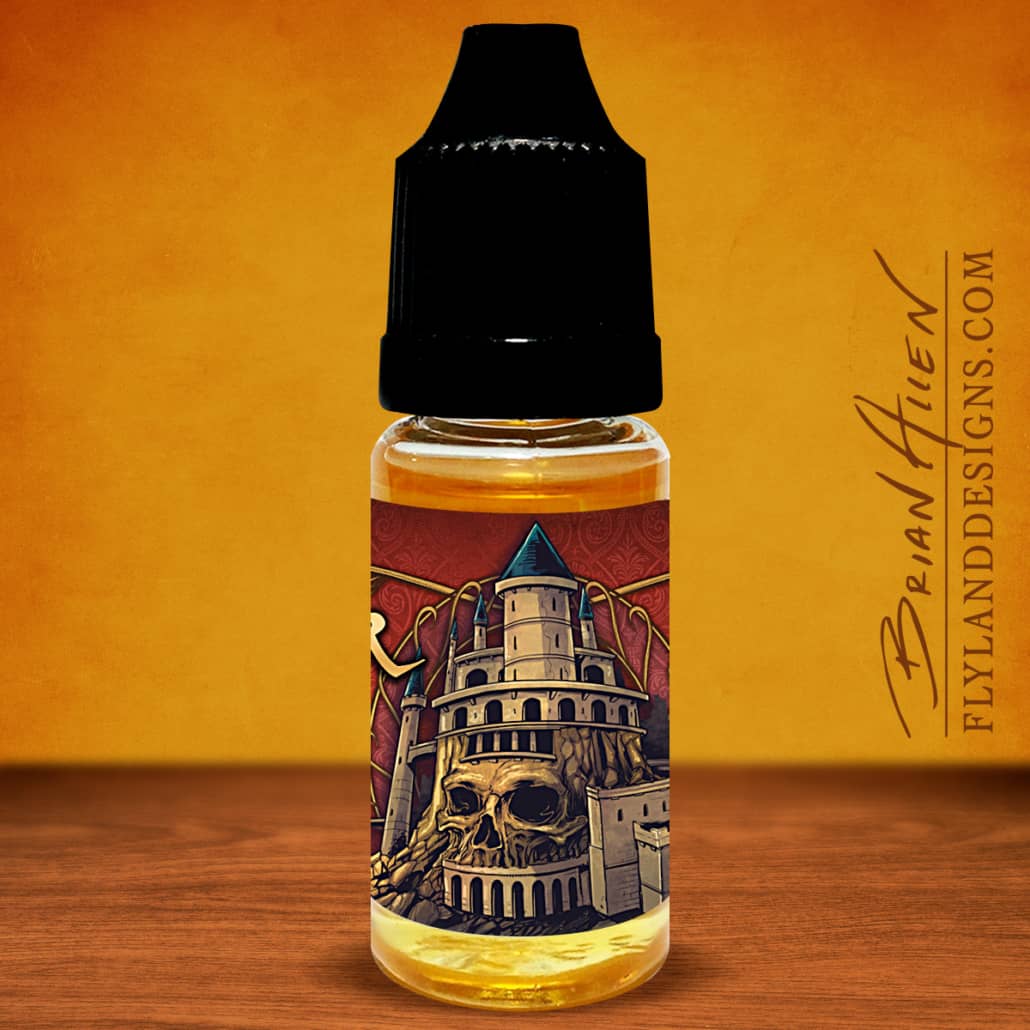 Chess Medieval Themed Vaping eJuice Labels