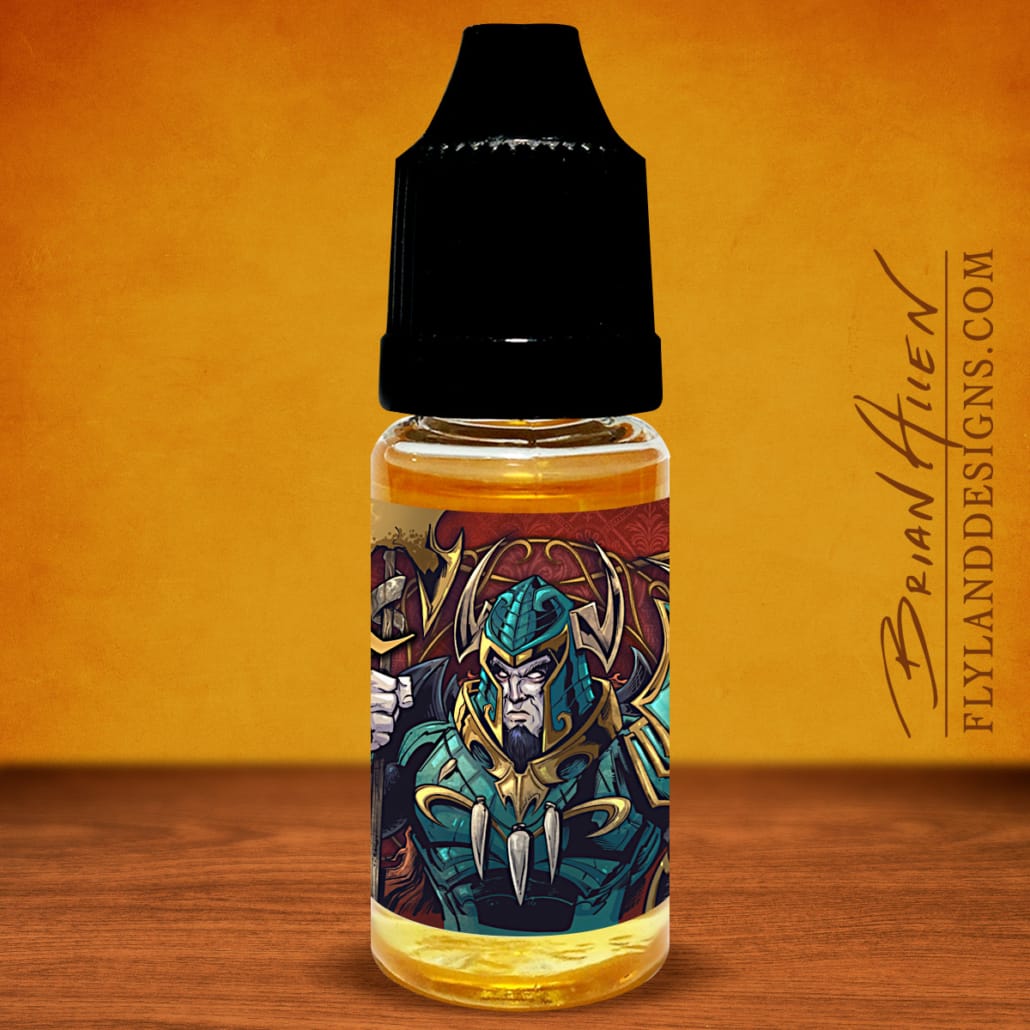 Chess Medieval Themed Vaping eJuice Labels