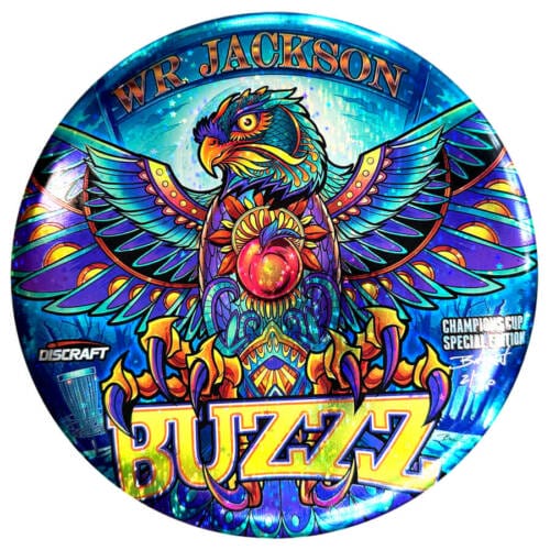 WR Jackson Champions Cup-#2 Foil Buzzz Disc - Flyland Designs