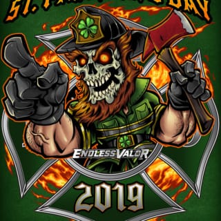 St Patricks Day Firefighter 2019