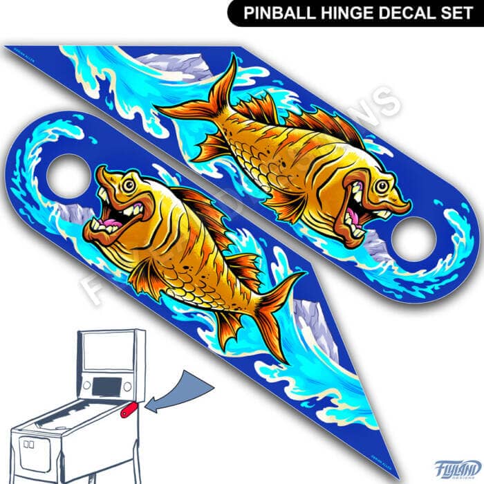 A Fun Yellow  orange fish swimmi