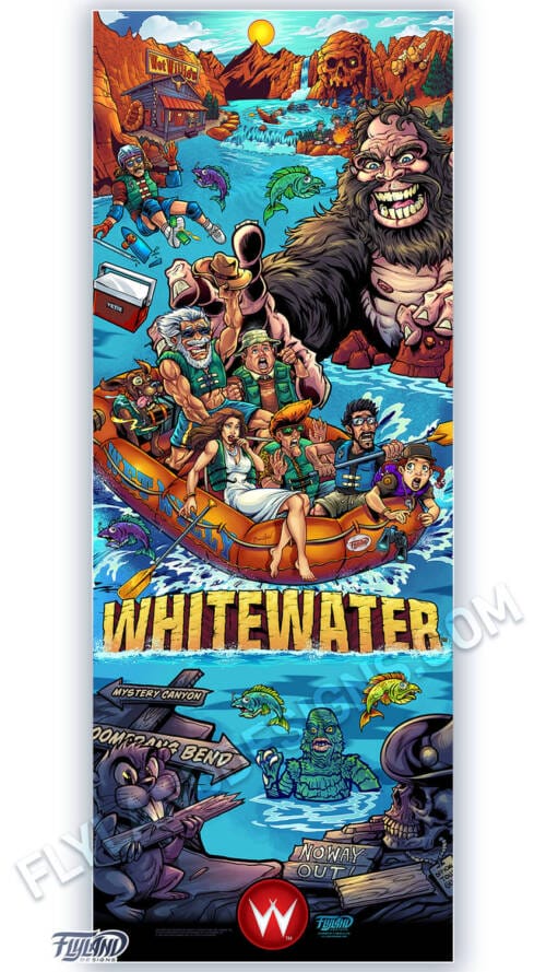 Alice in Wonderland Vertical Vinyl Banner - Flyland Designs