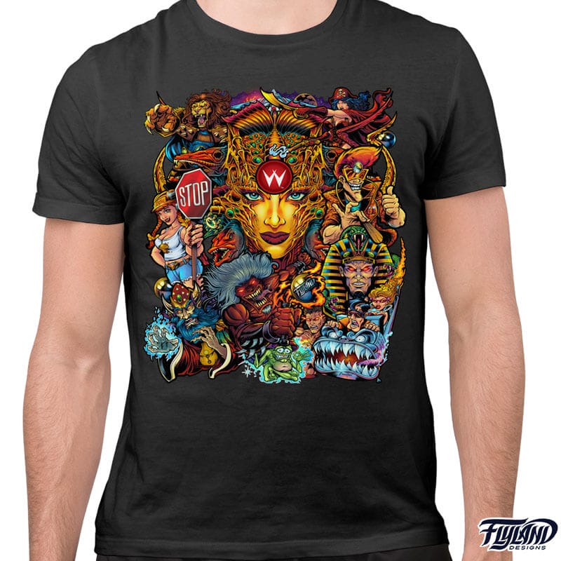 ミュージシャン 2way Frill Shirts/Inspired by Future Pop Future Cumbia Shit Tee Shirt by Freshcore | ZZK Records