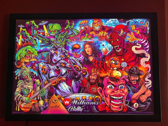 Williams Pinball Mashup Translite - Image 2