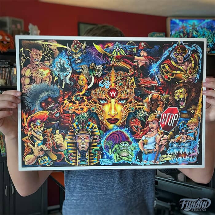 Williams Pinball Mashup Vol. 2 ART PRINT - Image 2