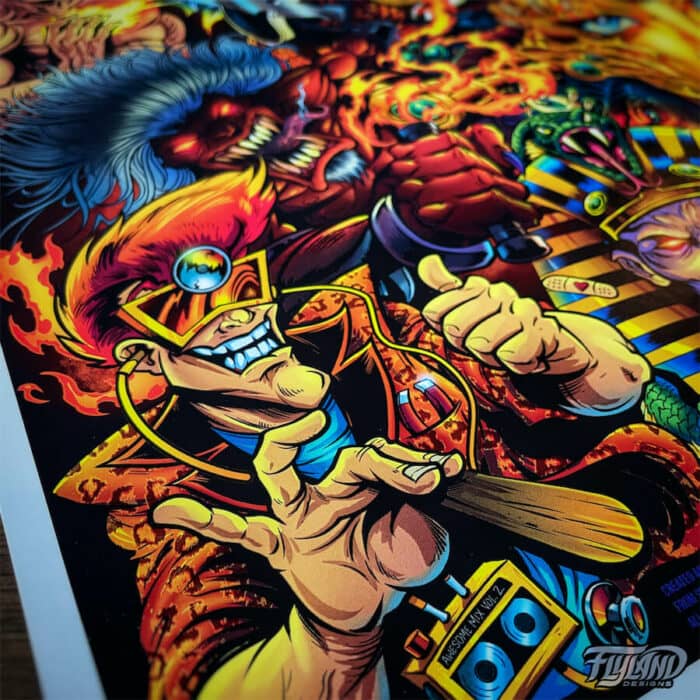 Williams Pinball Mashup Vol. 2 ART PRINT - Image 10