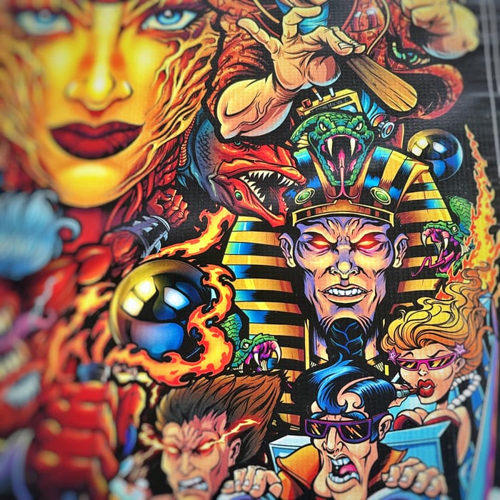 Williams Mash Up Vertical Vinyl Banner - Flyland Designs