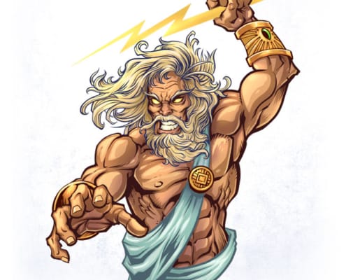 Zeus Comic Book Character design