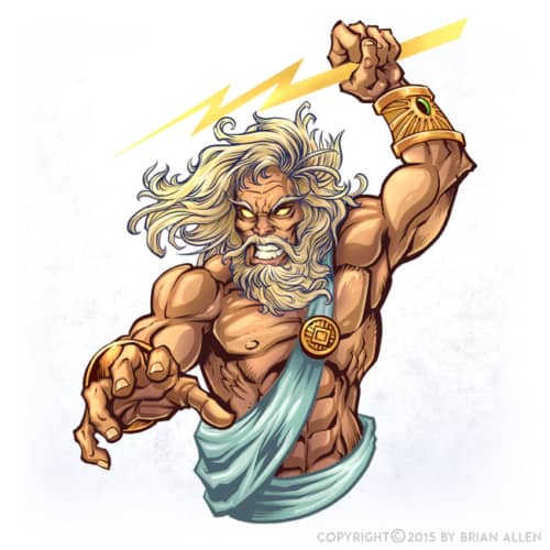 Zeus Comic Book Character design