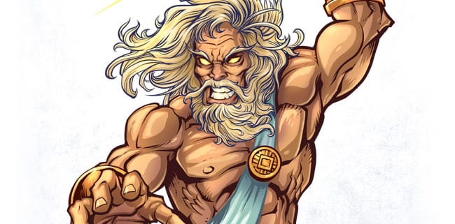 Zeus Comic Book Character design