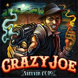 Crazy Joe logo is basied of the