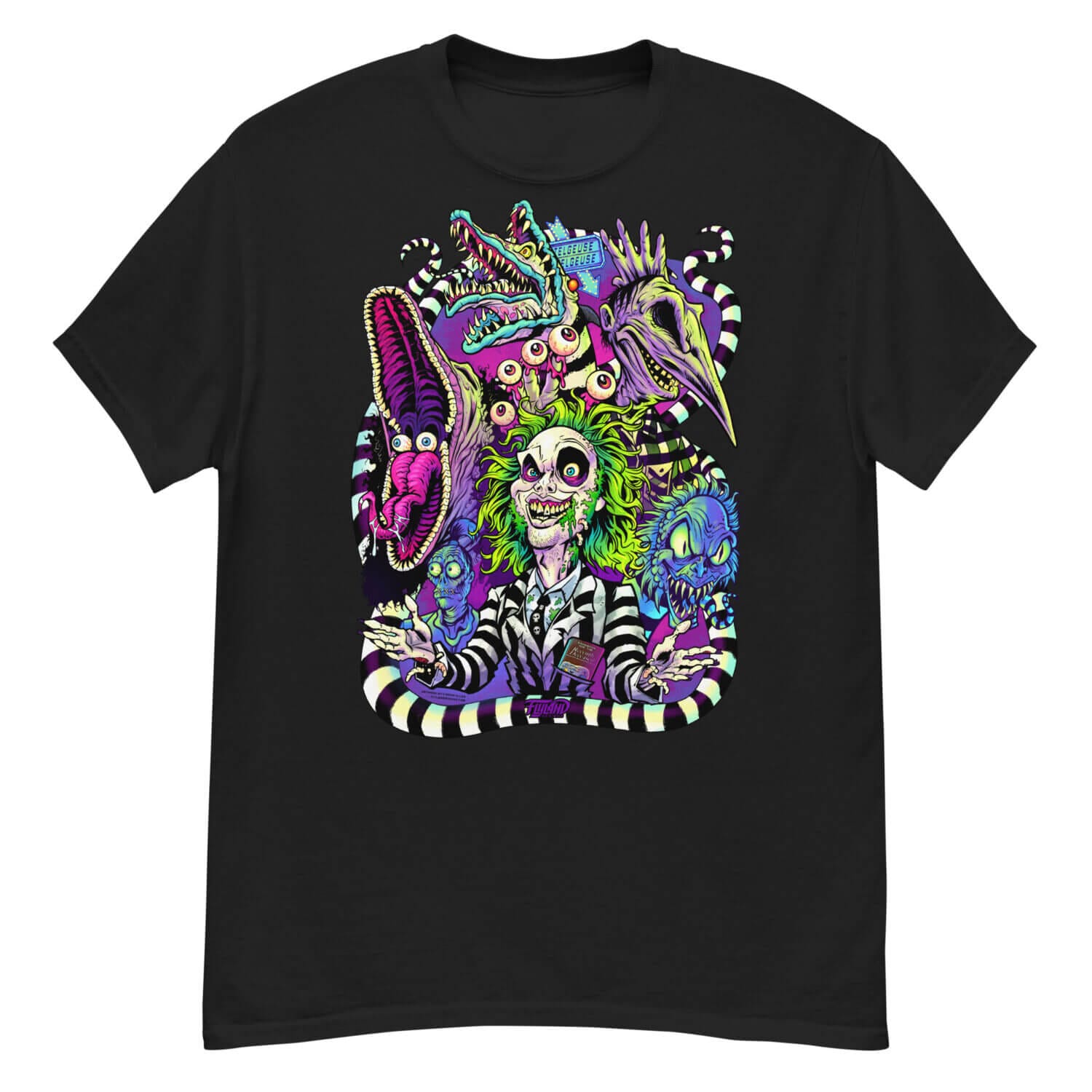 Beetlejuice classic tee - Flyland Designs, Freelance Illustration