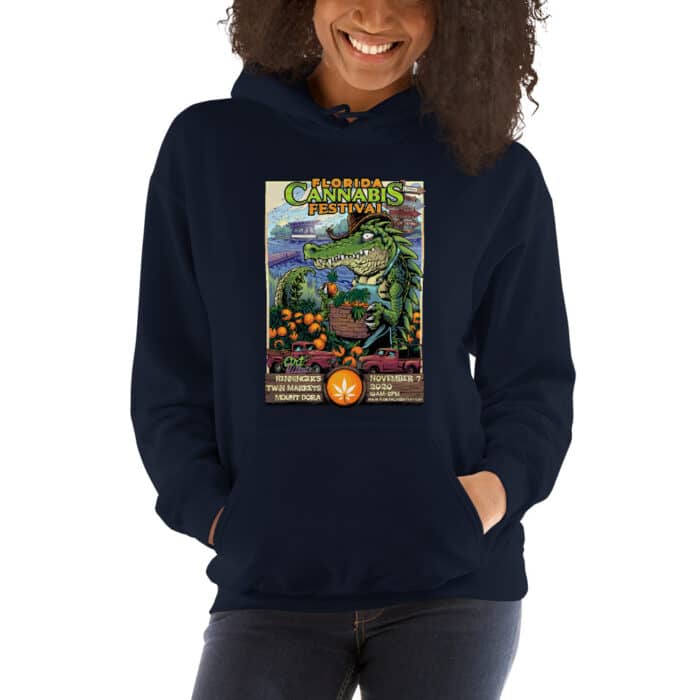 Florida Cannabis Festival Unisex Hoodie - Image 5