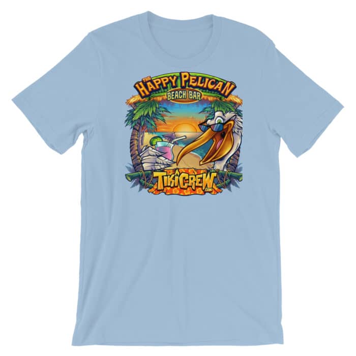 The Happy Pelican - Short-Sleeve Unisex T-Shirt - Image 11