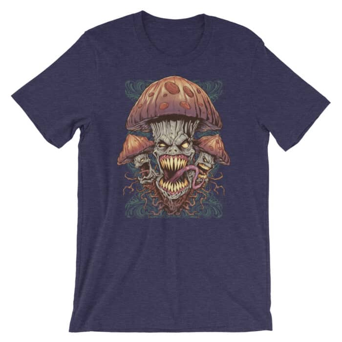 Evil Mushroom - Short-Sleeve Unisex T-Shirt - Image 5