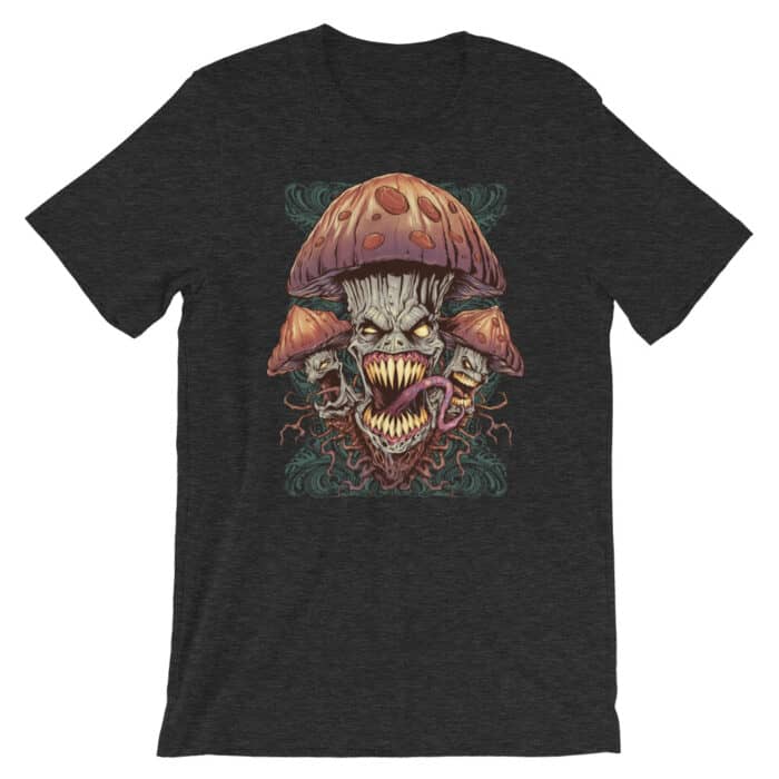 Evil Mushroom - Short-Sleeve Unisex T-Shirt - Image 8