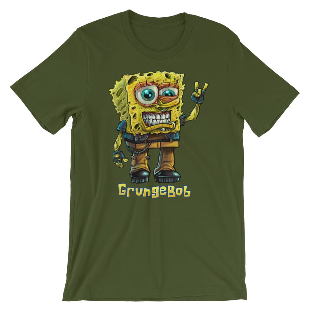 Grunge Bob Short-Sleeve Unisex T-Shirt - Flyland Designs