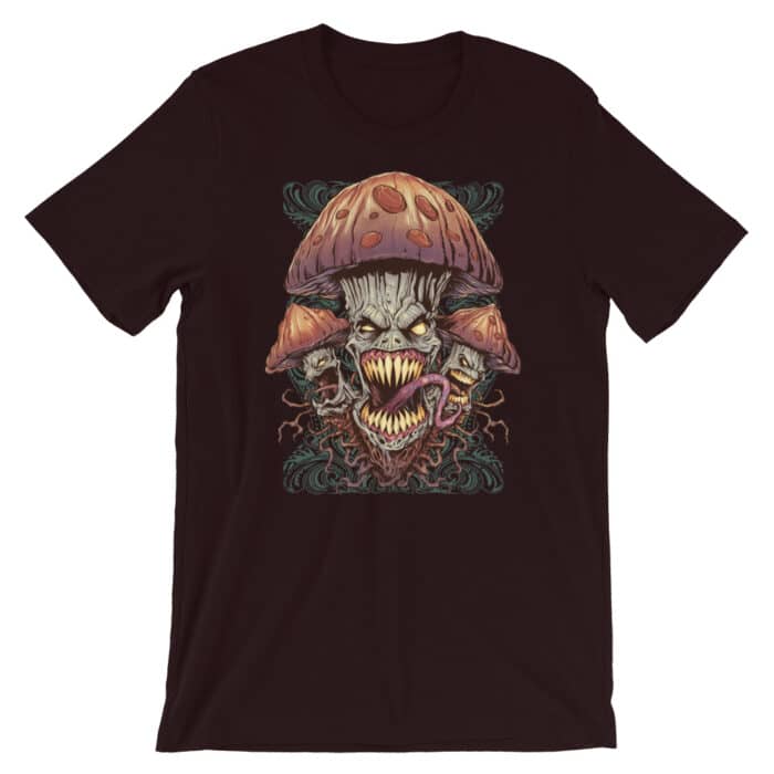 Evil Mushroom - Short-Sleeve Unisex T-Shirt - Image 9