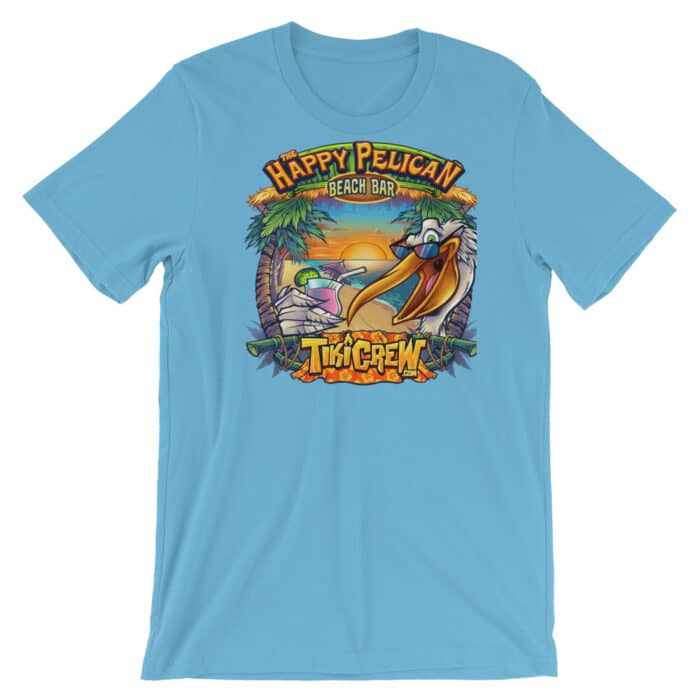 The Happy Pelican - Short-Sleeve Unisex T-Shirt - Image 12