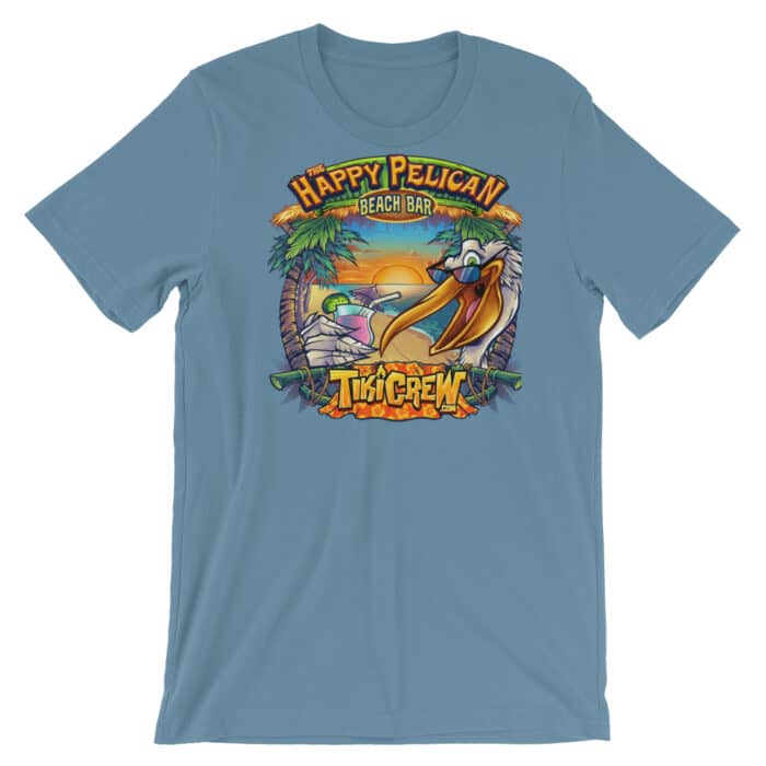The Happy Pelican - Short-Sleeve Unisex T-Shirt - Image 8