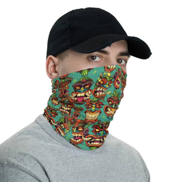 Tiki Head Neck Gaiter - Image 3