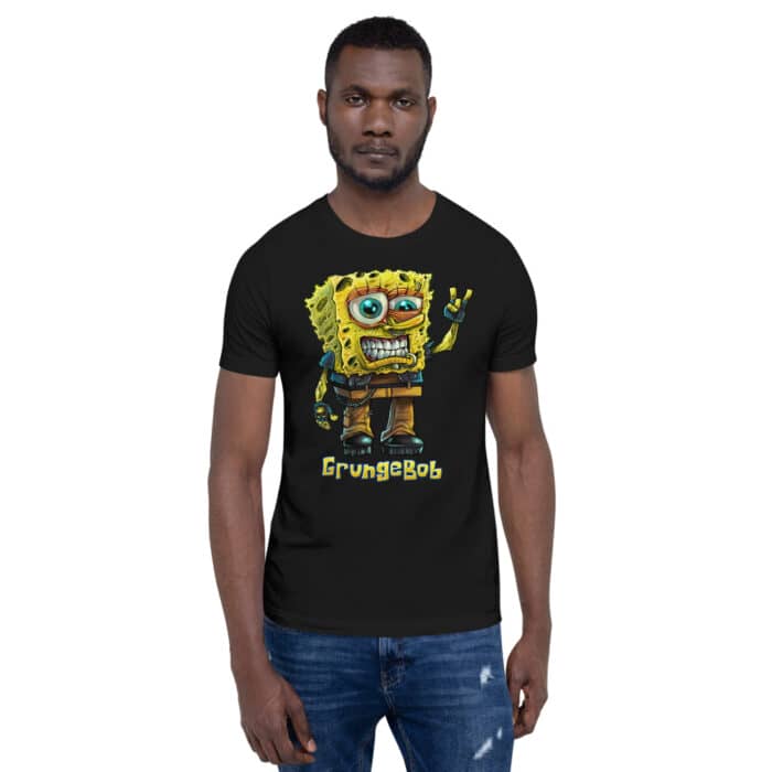 Grunge Bob Short-Sleeve Unisex T-Shirt - Image 2