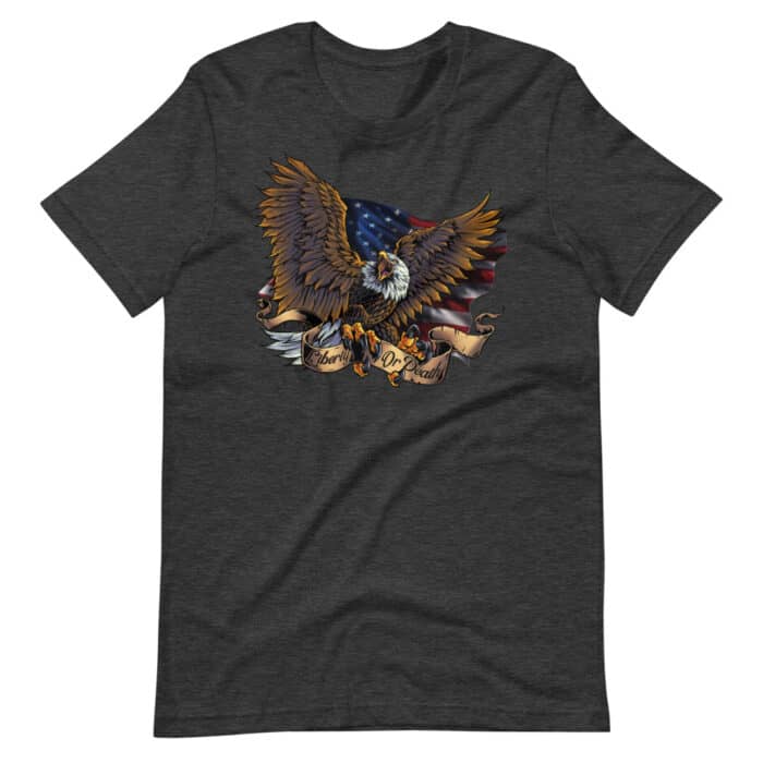 Eagle Flag and Banner - Short-Sleeve Unisex T-Shirt - Image 7
