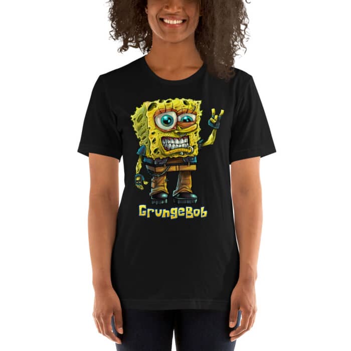 Grunge Bob Short-Sleeve Unisex T-Shirt - Image 3