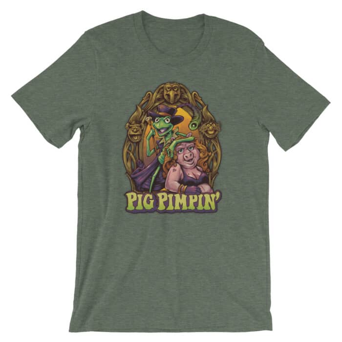 Pig Pimpn' Short-Sleeve Unisex T-Shirt - Image 4