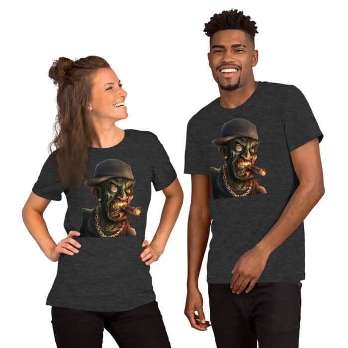 Zombie Gangster - Short-Sleeve Unisex T-Shirt - Image 2