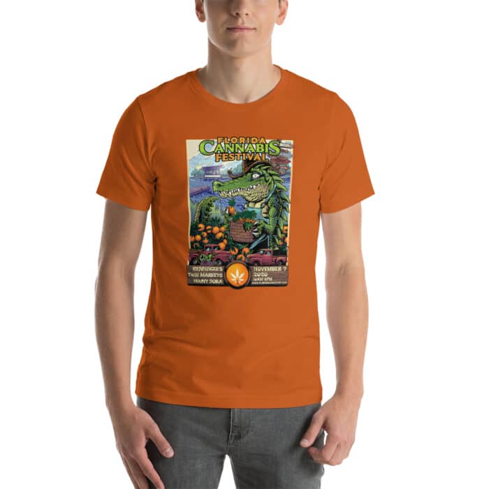 Florida Cannabis Festival Short-Sleeve Unisex T-Shirt - Image 6